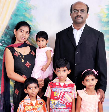 Selva, Malar & family